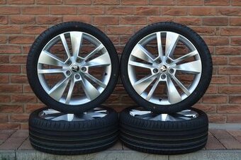 5×112 R18 Originál letná sada kolies Škoda Octavia 3