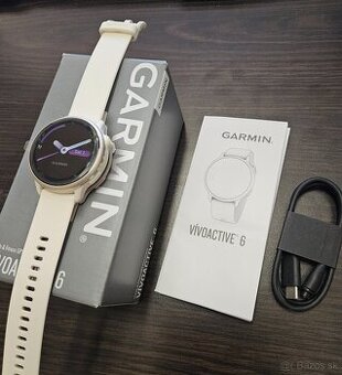 Hodinky GARMIN Vivoactive 6 - lunar gold