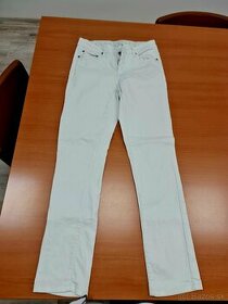 Biele riflové nohavice - 1