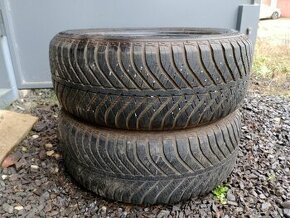 Celoročné pneumatiky Goodyear 195/55r15 - 2ks -2018 - 7mm -