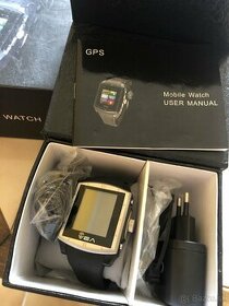 GPS hodinky telefon na sim card
