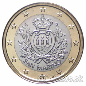 mince zo San Marina, starý aj nový motív mincí, euromince