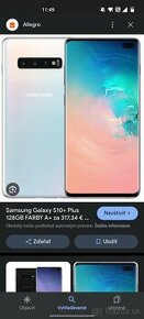 Vymením Samsung Galaxy S10+