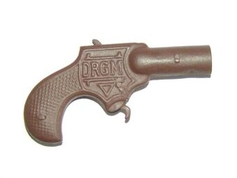 Pištolka TIP D.R.G.M 1930-40  hračka z kovu