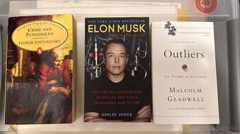 Dostoyevsky, Malcolm Gladwell, Elon Musk biography
