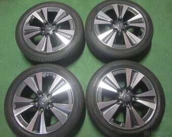 R17 Nová letná sada NISSAN rozteč 5x114,3 205/50r17 HANKOOK