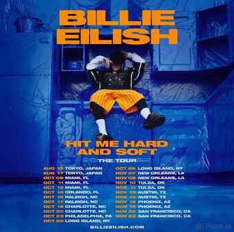 Billie Elish - O2 aréna Standing / Státie 2x