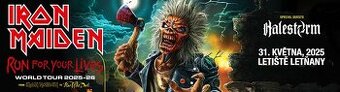 Iron maiden praha 2x vstupenka