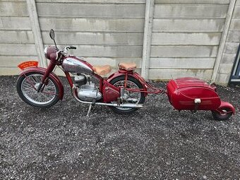 Jawa 350 perak+ PAV