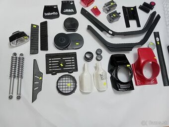 Plastové diely , SÚČIASTKY BABETTA 207,210,JAWA PIONIER 50