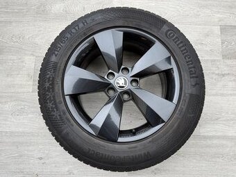 R17 ORIG.ZIMNÍ ALU KOLA ŠKODA KODIAQ 215/65/17
