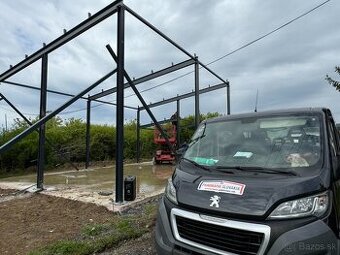 Konštrukcia haly 12x12x4m