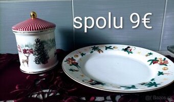 Porcelán- koláčový set