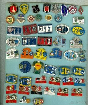 Predám futbalové odznaky  Anglicko