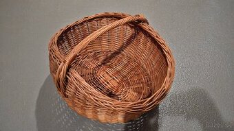 Prútený kôš / košík – ručne pletený