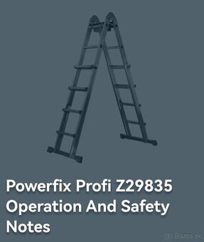 Multifunkcny klbovy rebrik 3v1