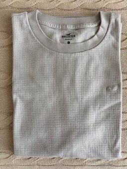 Predám tričko Hollister - XL - bledo hnedé