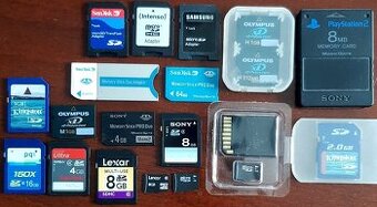 pamäťové karty a adaptéry , PS2 , expozimeter