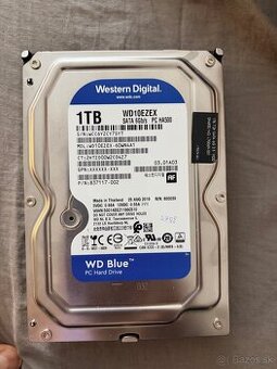 2x 1TB HDD Western Digital Blue (7200 RPM)