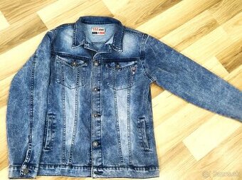 AKO NOVÁ RIFLOVÁ BUNDA CHLAPČENSKÁ č.170-176