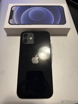 Predám Apple iphone 12 64GB Black Stav Nového Telefónu