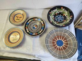 Staré keramické taniere