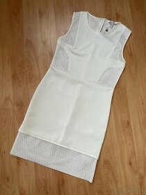 Nové biele šaty Amisu 42 L/XL - 1