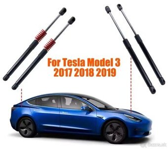 Vzpery kufra Tesla 3 model