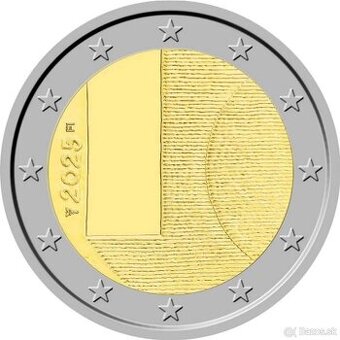 2 Euro pamatna minca Finsko 2025 - NOVINKA