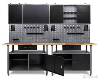 Dielenský ponk KLASIK III LITE (8dielna zostava, 240 cm),DPH