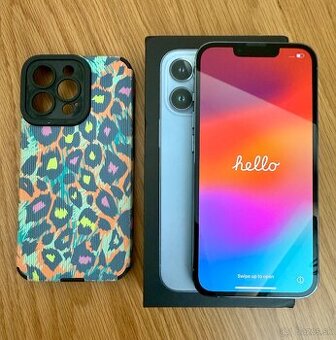 iPhone 13 Pro 128 GB – Modrý (Sierra Blue) | TOP stav | 480