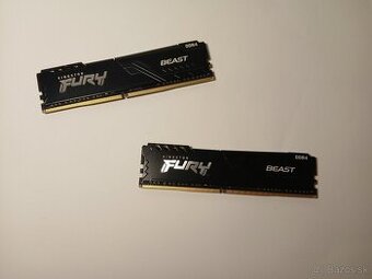 Predám Kingston FURY 32 GB DDR4 3600 MHz C18 Beast