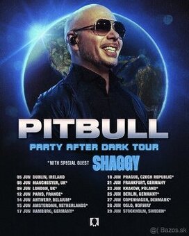 Predám lístok na koncert Pitbulla, 18.6.2025 v Prahe.