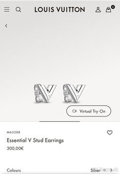 Nausnice Louis Vuitton