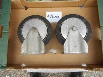 Kontajnerové otočné kolesá 4ks 200mm 960 kg Brzda