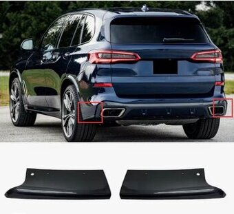 BMW X5 G05 2018+ lišty zadného nárazníka M-paket