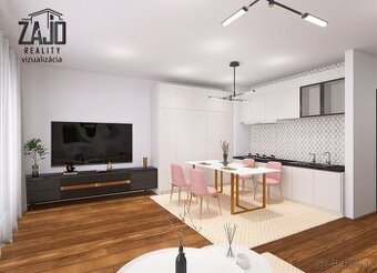 1-IZBOVÝ BYT V PROJEKTE VILA NIZZA, NOVOSTAVBA – TR. TEPLICE