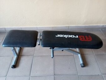Polohovateľná/nastaviteľná lavička AB ROCKER - NOVÁ,TOP STAV