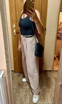 Moderne nohavice široké M dámske