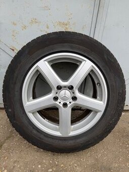 Alu disky Mercedes 5x112 + zimné pneu 235/65 R17