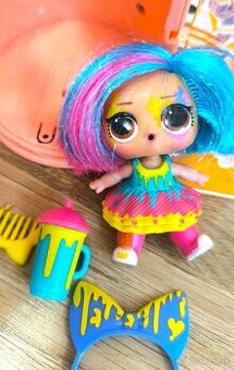 VEľKá L.O.L S PRíSLUšENSTVOM ORANžOVá+ZADARMO SAMOLEPKY