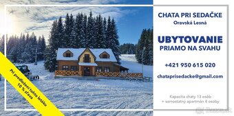 CHATA PRIAMO NA SVAHU ORAVA SNOW - VIANOCE VOĽNÉ