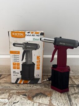 Predám pneumatickú nitovačku Extol Premium AR 740