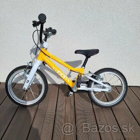 Woom 2 žltý - detský bicykel (Košice - osobný odber)