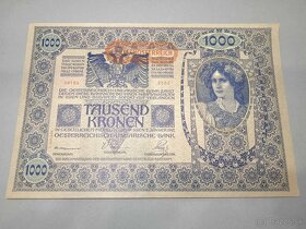 PERFEKTNÍ (UNC) stav bankovky Rakousko-Uhersko