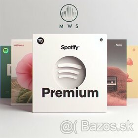 Oficiálne predplatné Spotify Premium / mesačná platba - 1