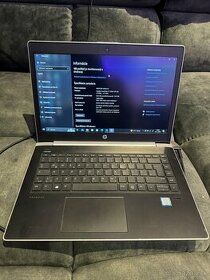 Predám Notebook HP Probook 450 G5 15,6" - 1
