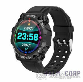 (IHNEĎ) Športové Smart hodinky, čierne HALMcorp - 1