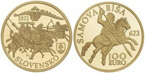 100€ Vznik Samovej ríše - 1400. výročie