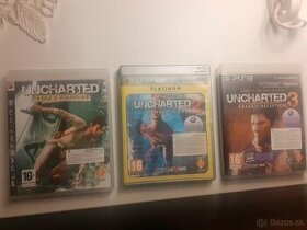 Uncharted 1,2,3 PS3 kolekcia